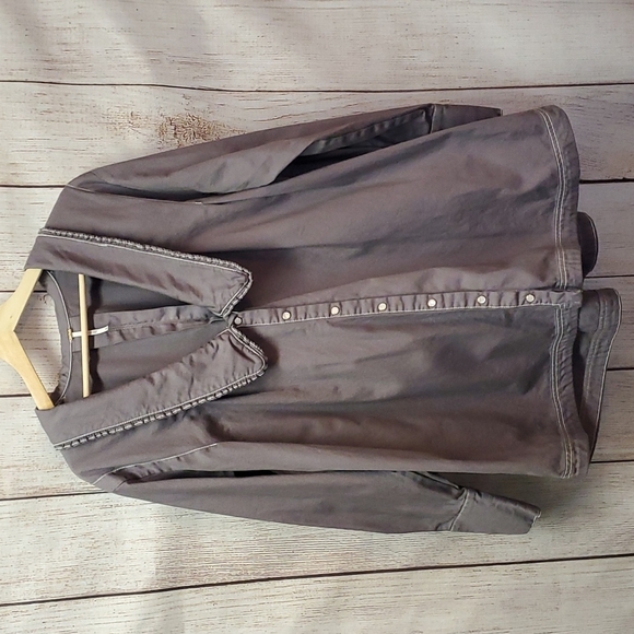 Free People Purple Oversized Shaket - Size Medium - Picture 1 of 14